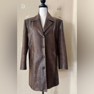 Elegant Brown Women's Jacket